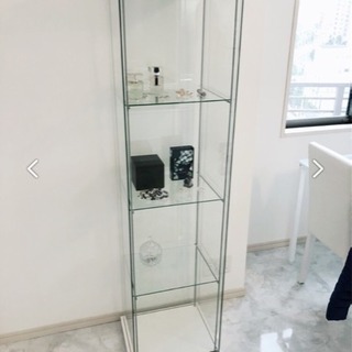 yumarinn IKEA DETOLF ガラス ショーケース IKEA イケア ガラスショーケース】お買取りしました