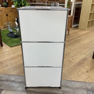 USM Haller 3段キャビネット入荷しました。