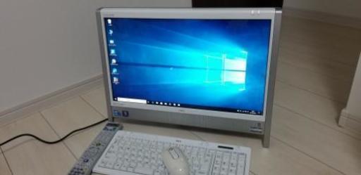 Core i3♪ NEC VALUESTAR 一体型パソコン ワイヤレスキーボード等付属 Windows10
