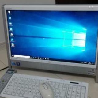 Core i3♪ NEC VALUESTAR 一体型パソコン ワイヤレスキーボード等付属