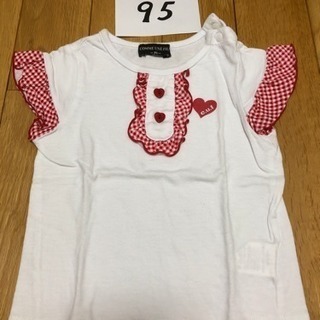 子供服 女の子 可愛いTシャツ 95