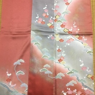 訪問着  美品 しつけ糸付き  フルセット