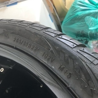 d-centi タイヤ22インチ(お値下げしました)