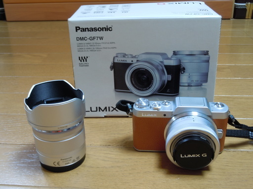 カメラ　Lumix GF7W