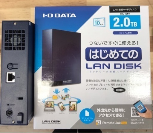 ネットワーク接続ハードディスク(NAS) I-O DATA HDL-T2NV  2TB