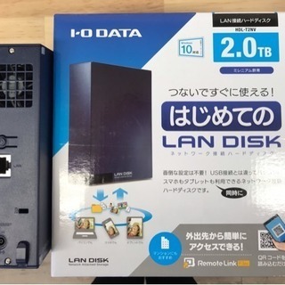 ネットワーク接続ハードディスク(NAS) I-O DATA HD...