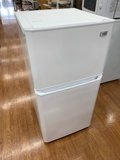 一人暮らしに最適！！！ Haier2ドア冷蔵庫106L 6ヶ月保証付！