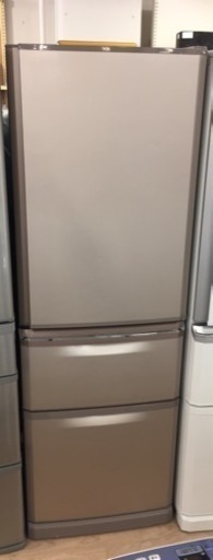 ○【12ヶ月安心保証付き】MITSUBISHI 3ドア冷蔵庫 2016年製
