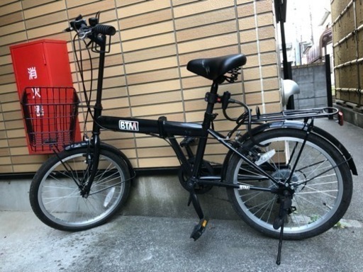 折りたたみ自転車 荷台カゴ付き 鍵も さささ 蕨の自転車の中古あげます 譲ります ジモティーで不用品の処分