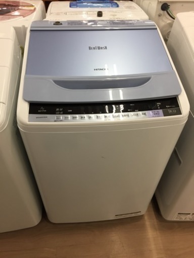 【6ヶ月安心保証付き】HITACHI 縦型洗濯乾燥機