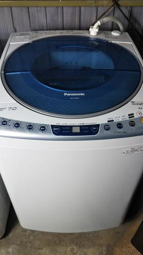 大容量で満足！　Panasonic　全自動洗濯機　7.0kg　2012年