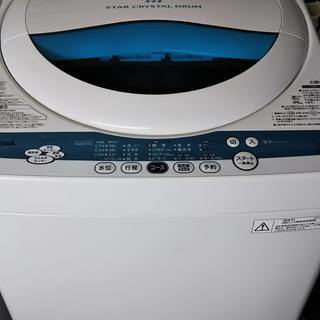 TOSHIBA　全自動洗濯機　５ｋｇ　STAR CRYSTAL ...