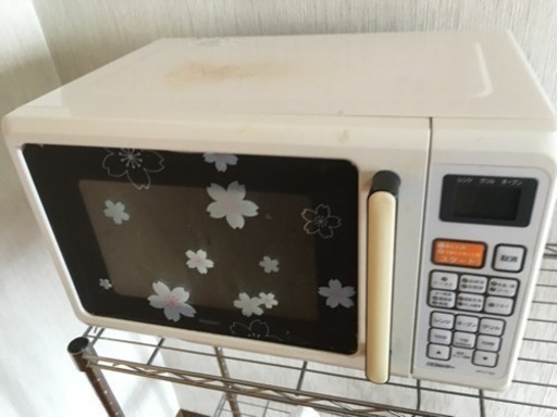 電子レンジ、レンジ台（メタルラック）