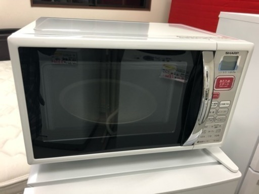 【リサイクルサービス八光　田上店　安心の1ヶ月保証　配達・設置OK】SHARP 電子レンジ　RE-150KS-W