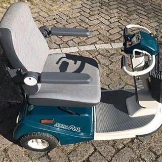 ホンダ モンパル シニアカー バッテリー交換済み 純正カバー付き セニアカー  電動車イス
