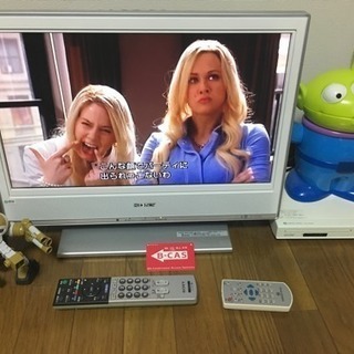 SONYテレビ、DVDプレイヤーセット