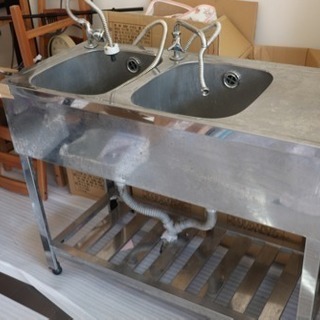業務用 2層シンク 中古