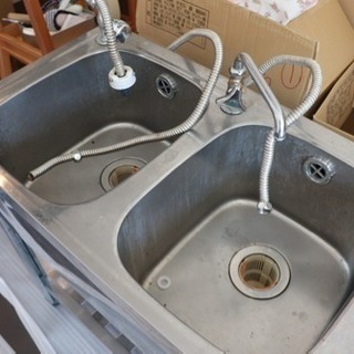 業務用 2層シンク 中古