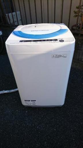 お買い得！全自動洗濯機5.5キロ2014年製品(保証付き、程度良好)