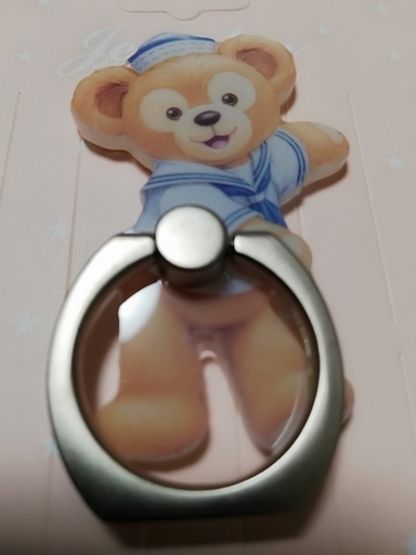 スマホリング バンカーリング ダッフィー ノリ爺 白銀の携帯アクセサリーの中古あげます 譲ります ジモティーで不用品の処分