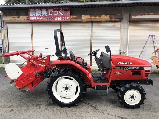 【SOLD OUT】【整備済】ヤンマー　トラクター　ＡＦ２１０　バックアップ/オート耕深/逆転ＰＴＯ