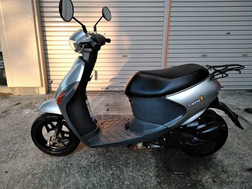 綺麗なレッツ4　バッテリー新品お付けいたします。　インジェクション