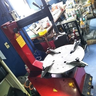 見学OK【工具/設備です】100Vタイヤチェンジャー【訳あり品】富山市