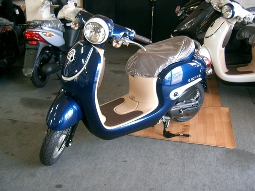 HONDA４サイクルジョルノ新車格安販売中！　排ガス規制前のフルパワー！ブルー！