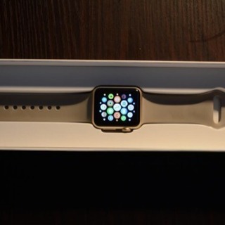 取引早い方に譲ります Apple Watch gold