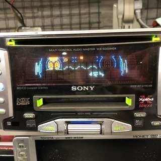 SONY CD.MDデッキ リモコン＆コントローラー付き