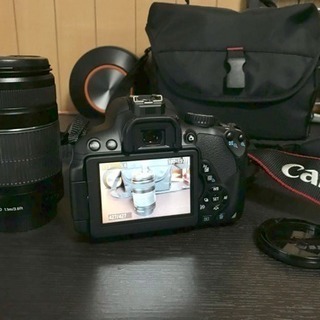 一眼レフ Canon EOS Kiss x6i ダブルレンズキット EOS キヤノン デジタル一眼 CANON Kiss X6i レンズキット 中古 新品SD