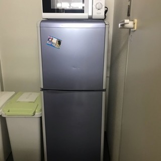 【直接引取限定】冷蔵庫+電子レンジ
