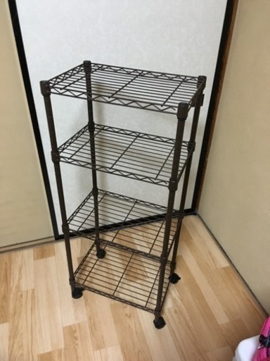 メタルラック 茶