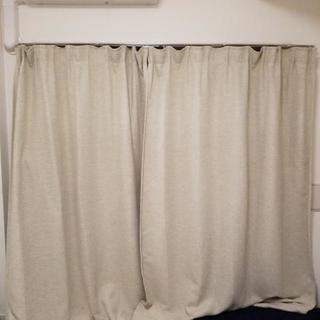 【IKEA】カーテン3点セット（遮光カーテン2点、シアカーテン1...