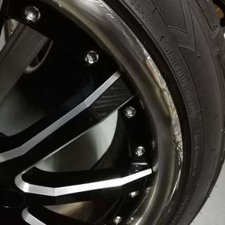 RAYS ブラックフリートV440 18インチ4本セット 18x7.5J+52 PCD114.3/5H