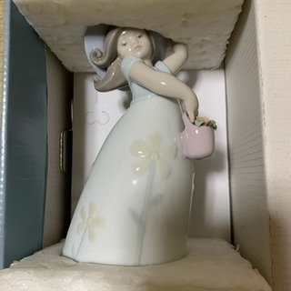 値下げ☆LLADRO リヤドロ リトルデイジー 陶器 人形 スペイン