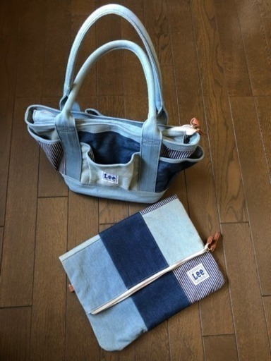 SALE！Lee 手さげ\u0026クラッチバッグ2点セット お洒落さん