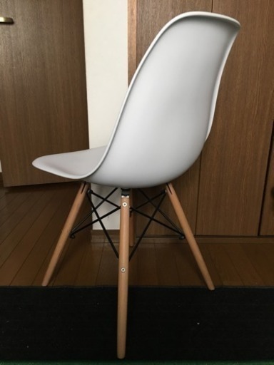 お話し中 オシャレ 椅子 白 ホワイト じもっち 太秦の椅子 チェア の中古あげます 譲ります ジモティーで不用品の処分