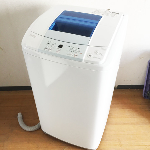 中古☆Haier 洗濯機 2016年製 5.0K