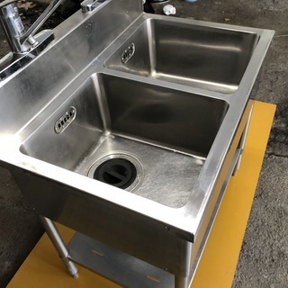 業務用シンク（受付一時終了） マルゼン W900×D600×H800