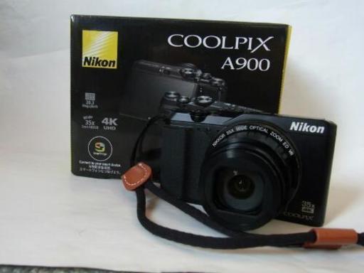 高性能 光学35倍ズーム、小さく軽い本格ボディー Nicon COOLPIX A900