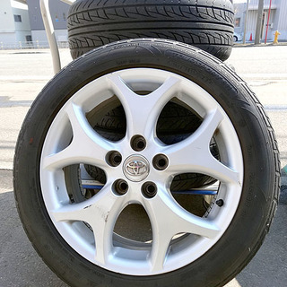 ☆TOYOTA☆エスティマ純正 タイヤ&ホイール ■215/50R17/17×7J+50■残り溝平均5.6mm