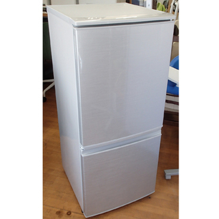 どっちもドア】SHARP シャープ 冷蔵庫 137リットル SJ-D14C-W 2017年製