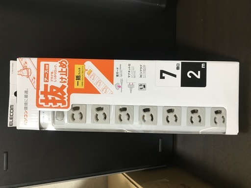 ELECOM OAタップ T-Y3A-3720WH