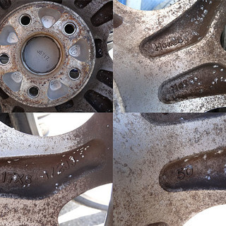 バリ山☆HONDA☆CR-V純正 タイヤ&ホイール ■215/60R17/17×6.5J+50■残り溝平均6.5mm/17年製