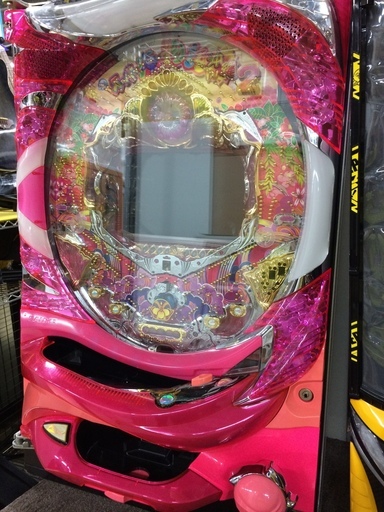 ★来店限定★ パチンコ実機　SANYO　CRパチンコ　スーパー海物語in沖縄2MYMS　ドアキー付　玉循環機内臓