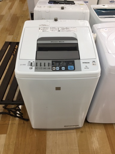 安心の6ヶ月保証付！2015年製HITACHIの7.0kg全自動洗濯機【トレファク　岸和田】