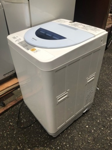 National全自動洗濯機 洗濯脱水4.2kg ホワイトブルー配達オッケー