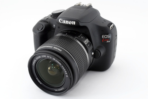 Canon EOS Kiss X70 レンズキット ブラック★極上美品★新品SDカード付き！