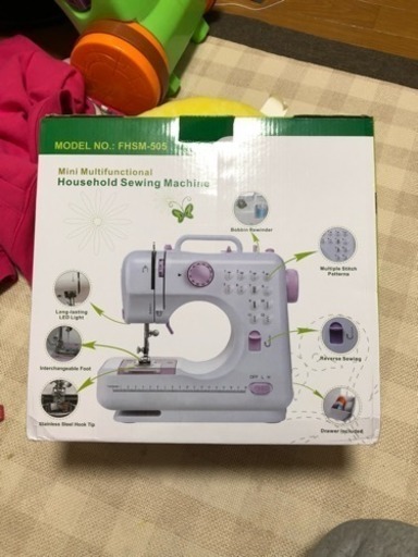 売れました、！電動ミシン